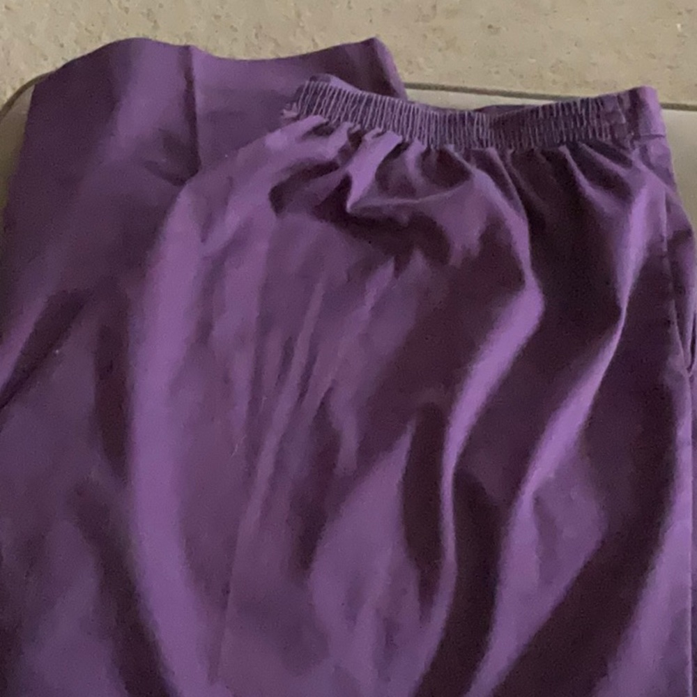 🥳 5/25.00 - purple slacks